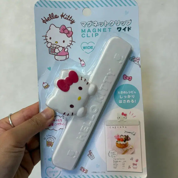[BUNJANG] Hello Kitty Wide Magnet Clip New / 헬로키티 마그넷 클립 와이드 새상품