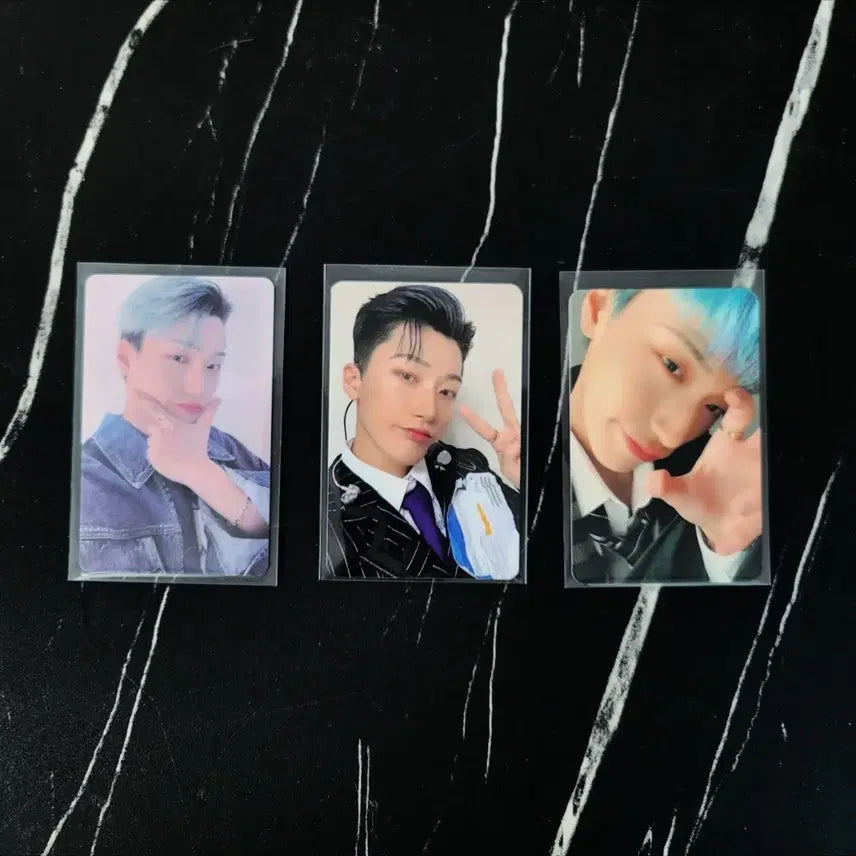 [BUNJANG] ATEEZ San Photocard Bundle Set / [3장일괄] 에이티즈 최산 포토카드 세트