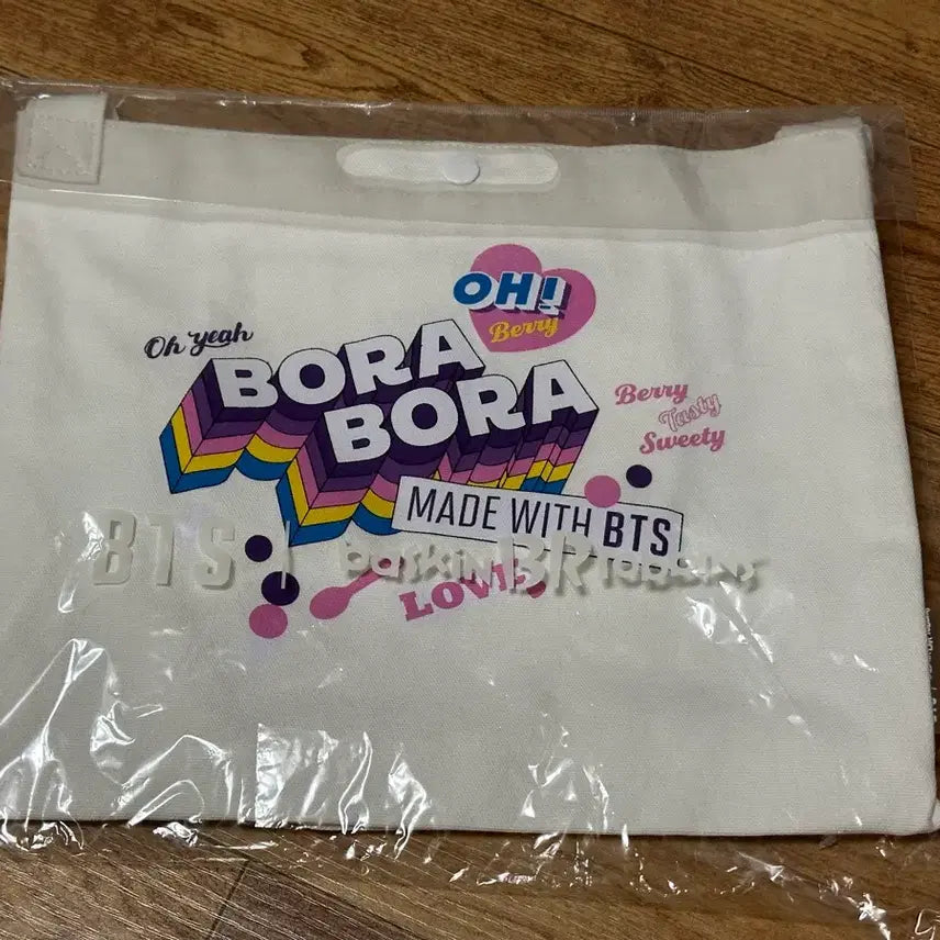 [BUNJANG] BTS x Baskin Robbins Bag (Sealed) / BTS 방탄소년단 배스킨라빈스 가방 미개봉