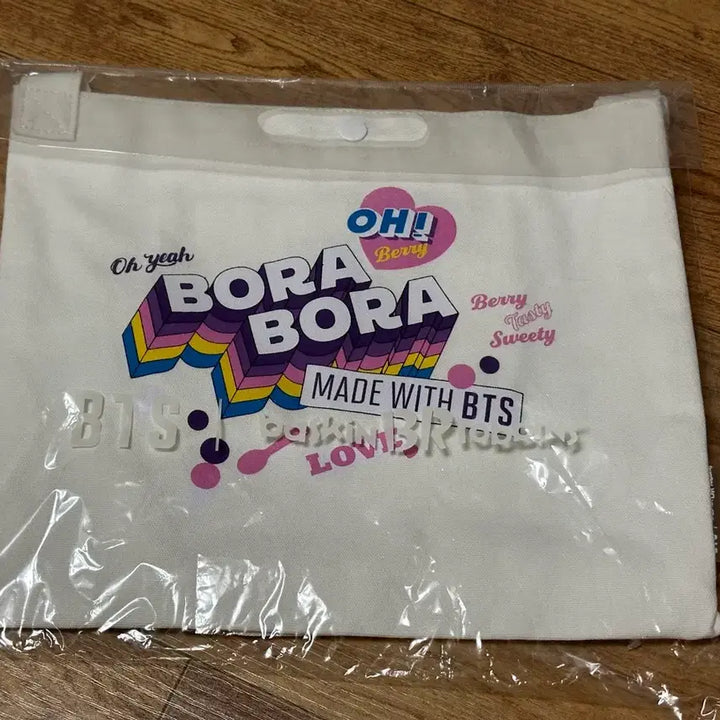 [BUNJANG] BTS x Baskin Robbins Bag (Sealed) / BTS 방탄소년단 배스킨라빈스 가방 미개봉