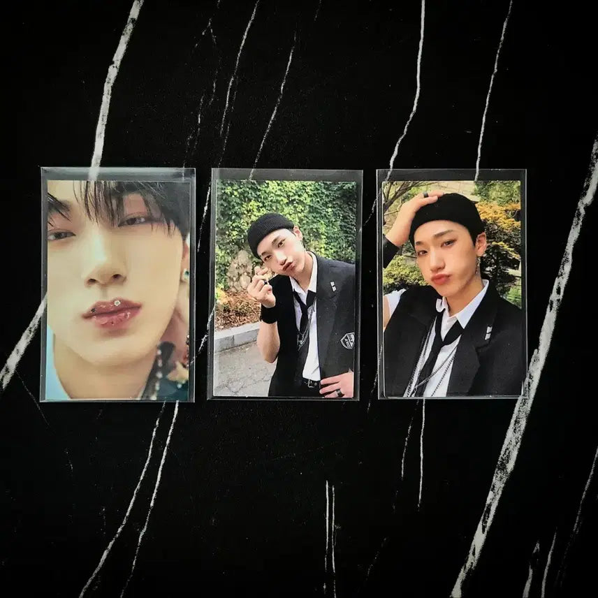[BUNJANG] ATEEZ San Photocard Bundle Set / [3장일괄] 에이티즈 최산 포카세트
