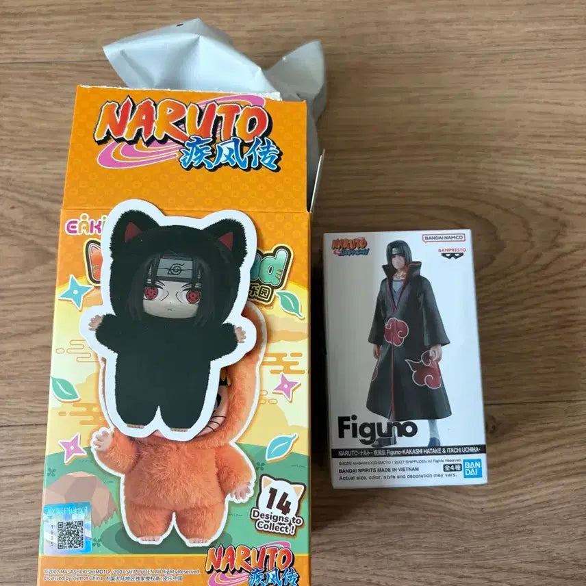 [BUNJANG] Naruto Itachi Bundle Set (Kittenland &amp; Figuno) / 나루토 키튼랜드&amp;피그노 이타치 2종 일괄판매