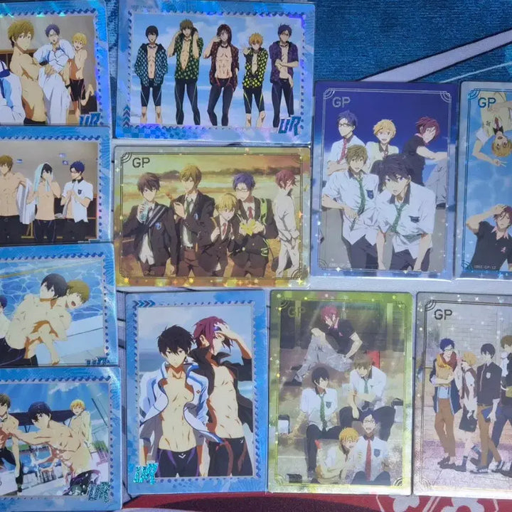 [BUNJANG] Free! Hologram Photocard Bundle Set / 프리! Free! 홀로그램 포카 카드 파샤 일괄양도