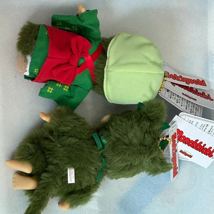 [BUNJANG] Limited Edition Kyoto Matcha Monchhichi Set / 한정판 교토 말차 몬치치 세트