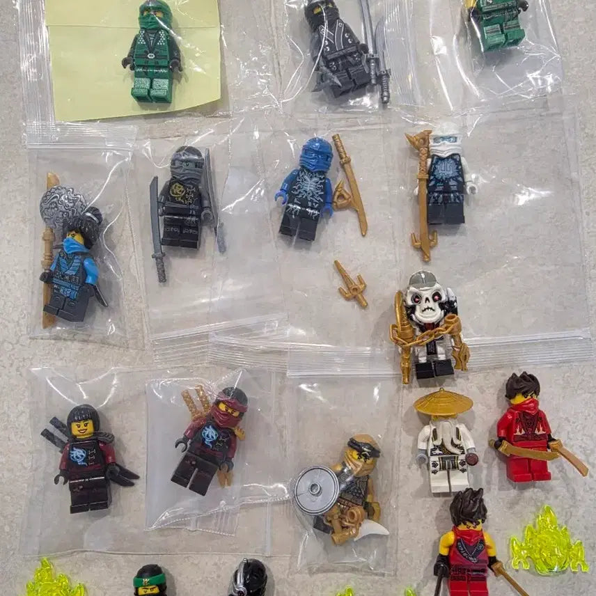 [BUNJANG] LEGO Ninjago Minifigure Bundle Set / 레고 닌자고 미니피규어 일괄 판매2