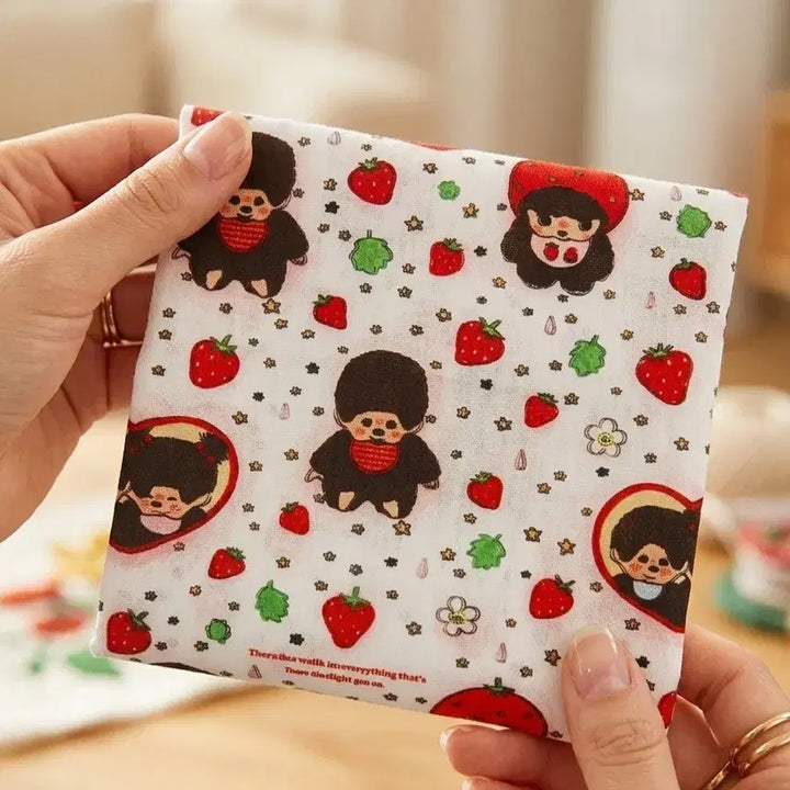 [BUNJANG] Monchhichi Handkerchief / 몬치치 손수건