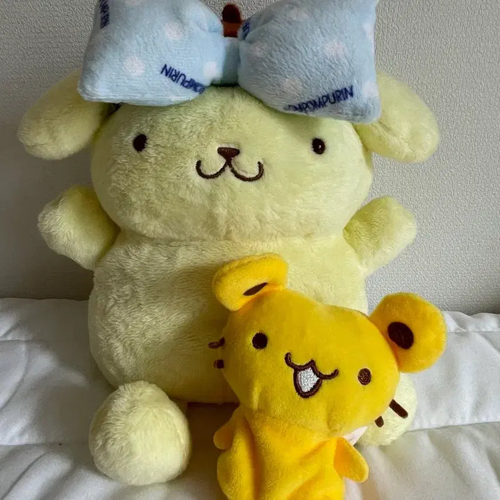 [BUNJANG] Pompompurin Bath Time Puppet Finger Doll + Scone / 폼폼푸린 바스타임 퍼펫 손가락인형 +스콘