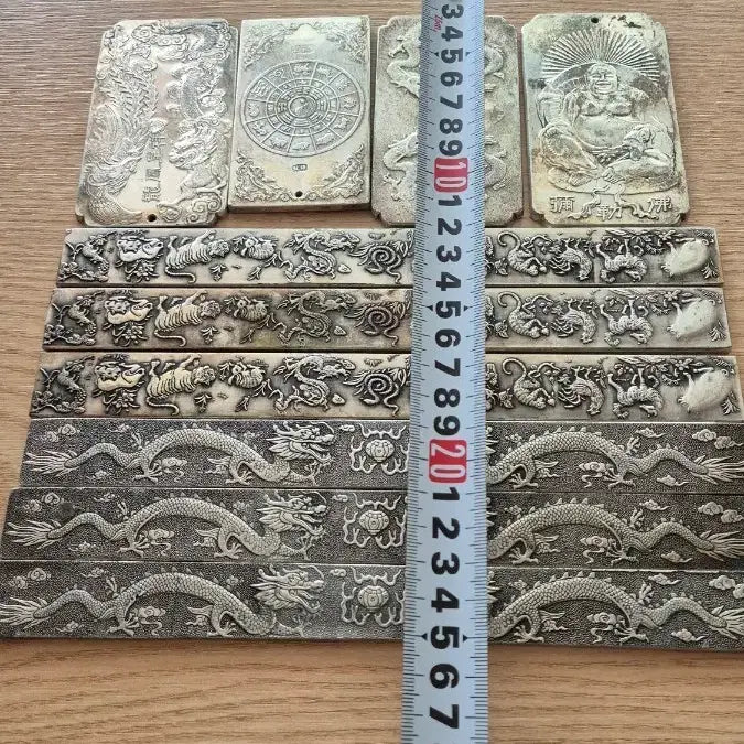 [BUNJANG] Vintage Brass Paperweights Set (10 pcs) / 문진 10  백동