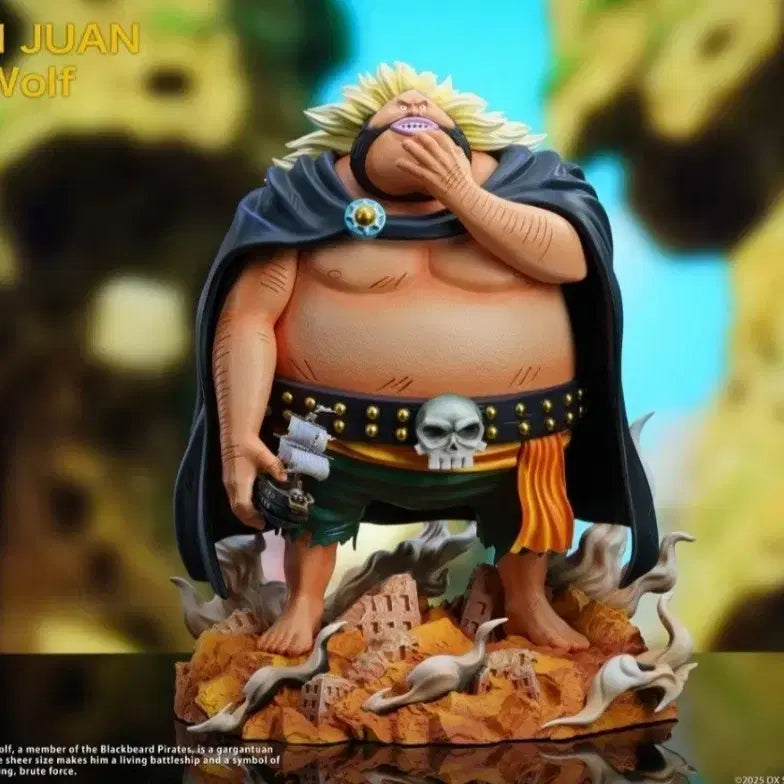 [BUNJANG] One Piece San Juan Wolf Resin Figure / 원피스 레진 피규어 산후안 울프
