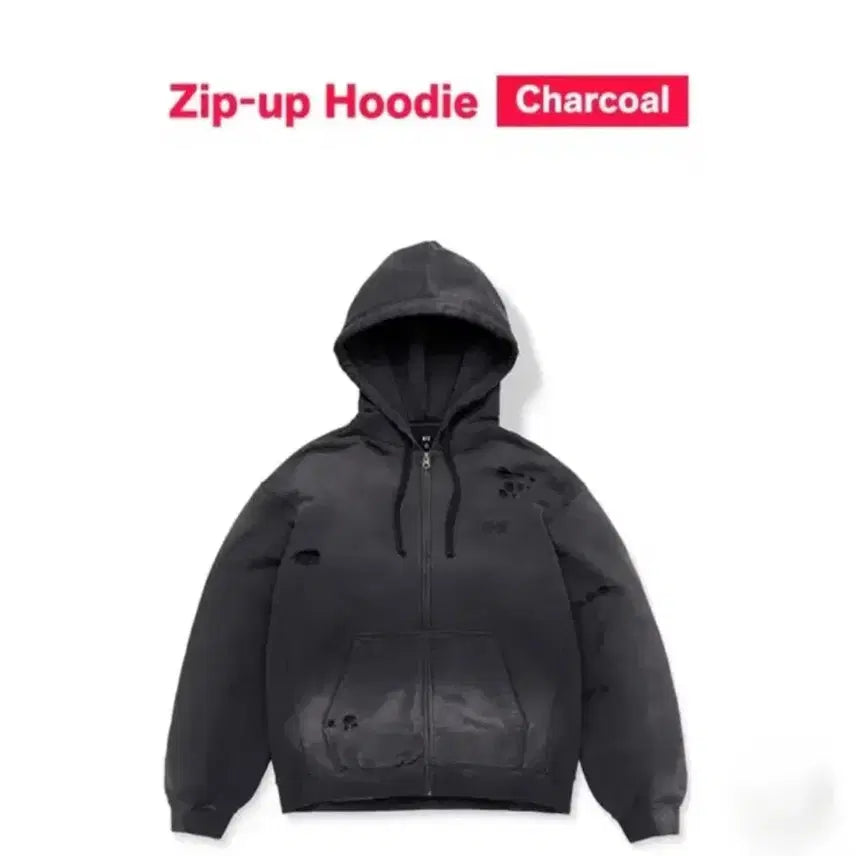 [BUNJANG] BTS Tour Zip-Up Hoodie / BTS 투어 후드집업