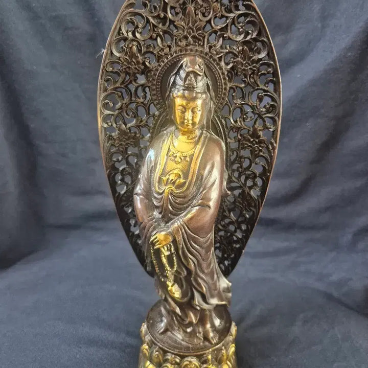 [BUNJANG] Bronze Guanyin Statue / 관세음보살 불상
