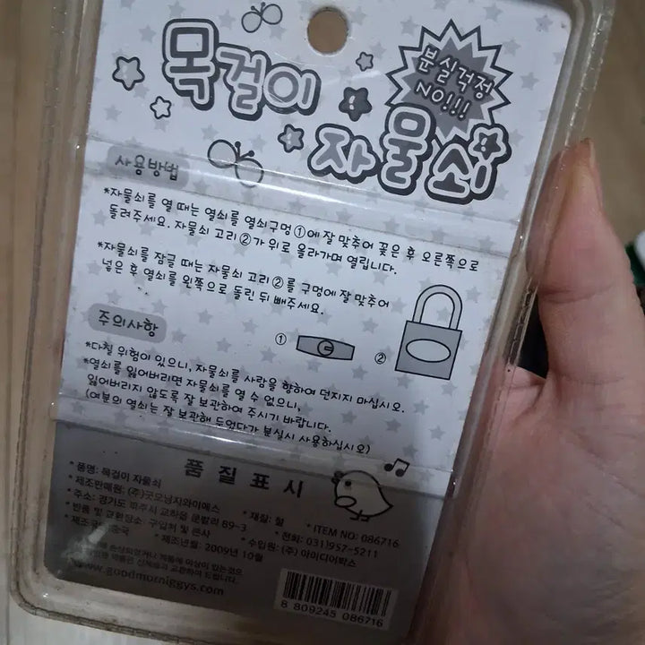 [BUNJANG] 2009 Vintage Lock and Key Set / 2009년도 고전))잠금장치 열쇠 세트