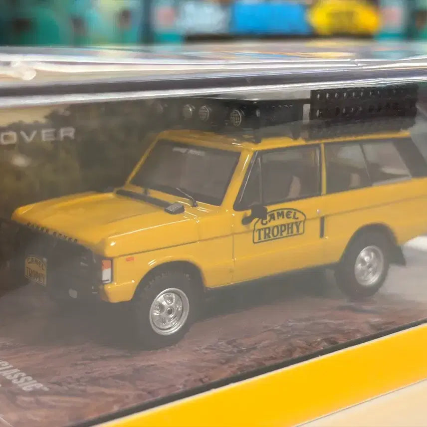 [BUNJANG] INNO64 Range Rover Camel Trophy 1982 Yellow / 이노64(INNO64) 레인지로버 카멜 트로피 1982 옐로우