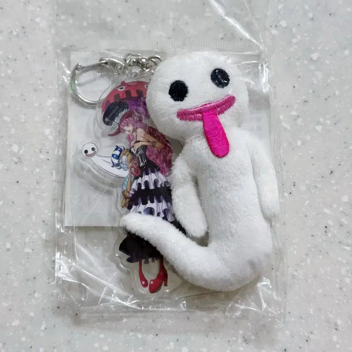 [BUNJANG] One Piece Perona Acrylic Figure Keychain Charm (Sealed) / 원피스 페로나 호로호로 아크릴 인형 키 챰 미개봉 새상품 공식 굿즈