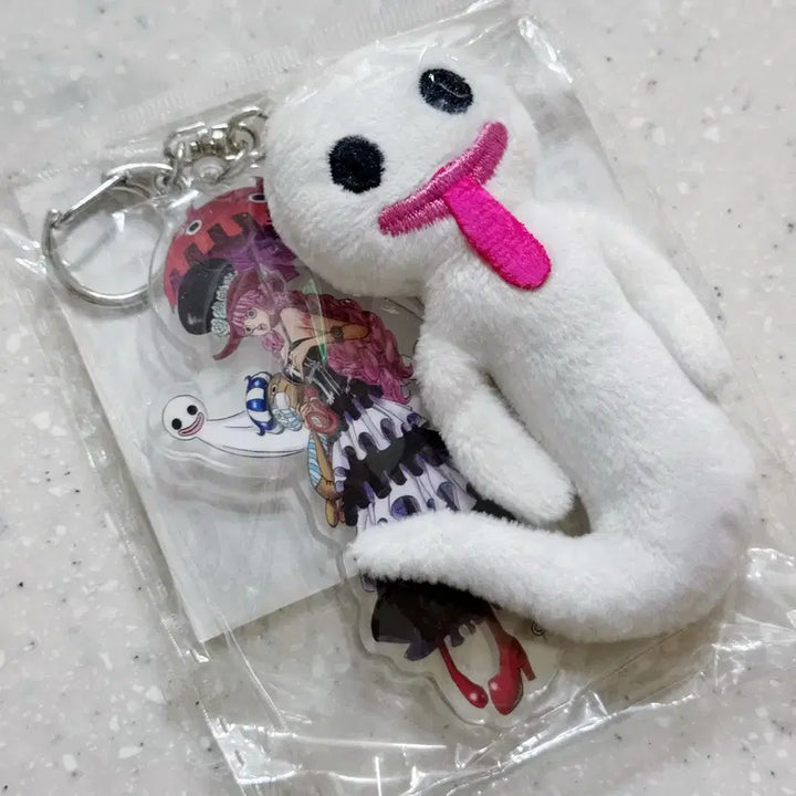 [BUNJANG] One Piece Perona Acrylic Figure Keychain Charm (Sealed) / 원피스 페로나 호로호로 아크릴 인형 키 챰 미개봉 새상품 공식 굿즈