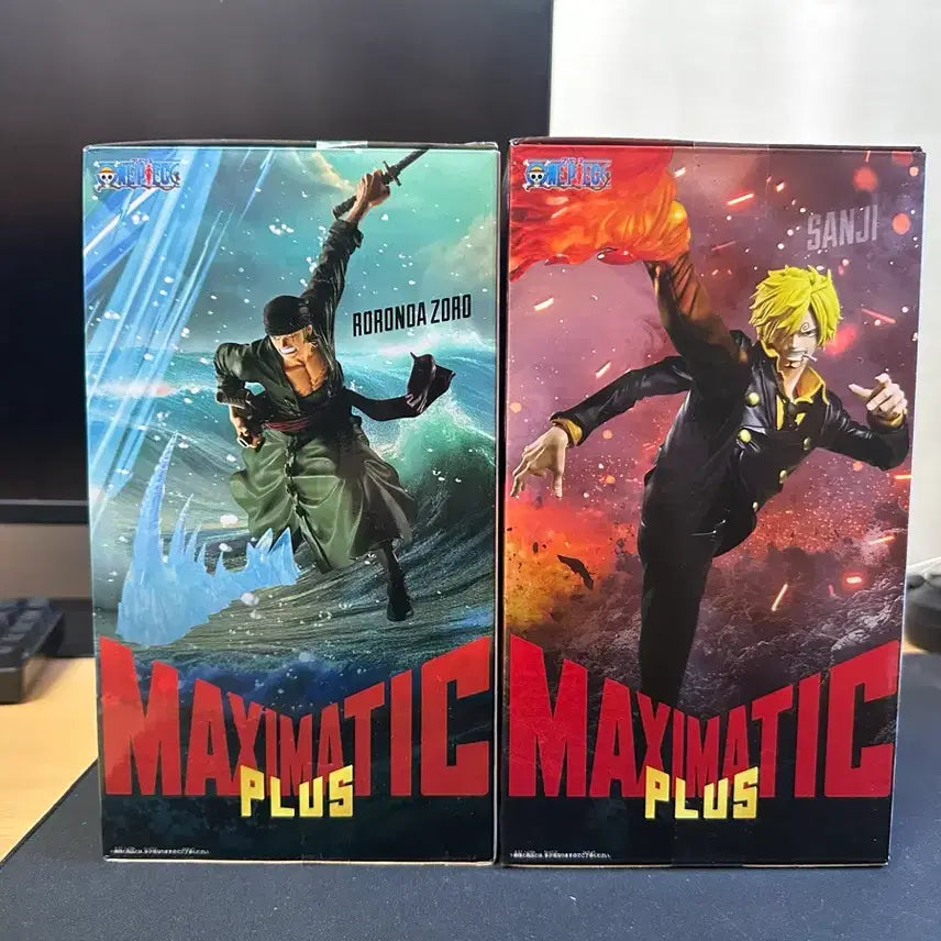 [BUNJANG] Zoro &amp; Sanji MAXIMATIC PLUS Figure Set (Sealed) / (미개봉)조로,상디 MAXIMATIC PLUS 피규어