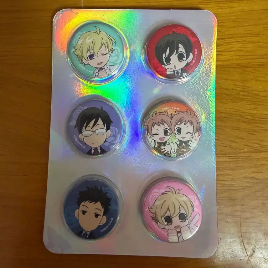 [BUNJANG] Ouran High School Host Club Mini Can Badge / 오란고교 사교클럽 호스트부 미니 캔뱃지 모애쿠