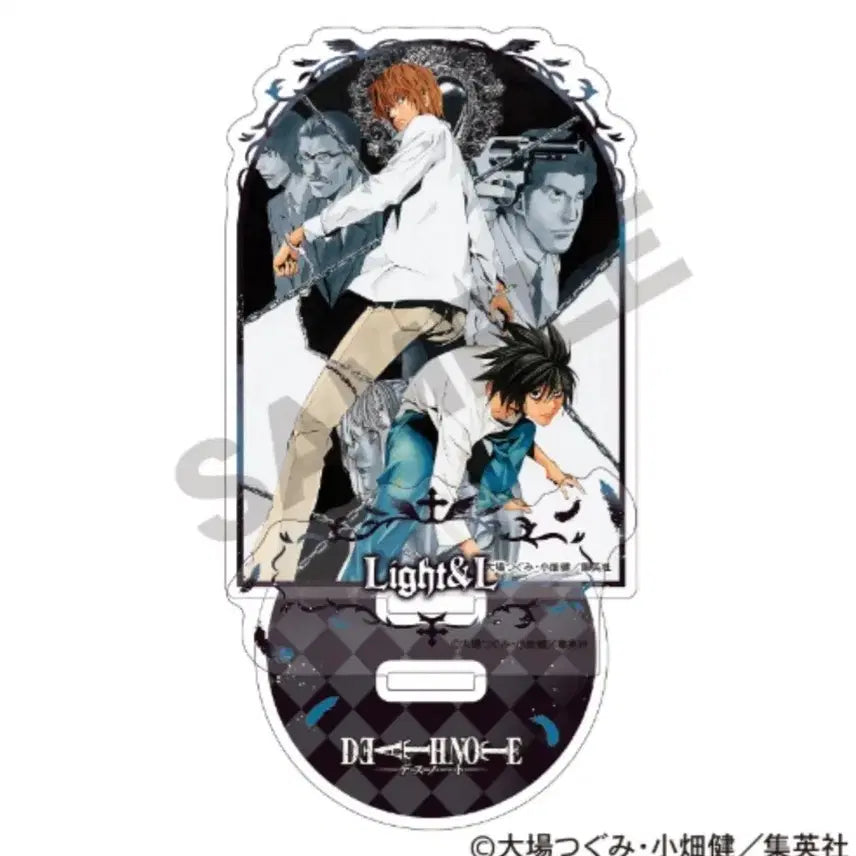 [BUNJANG] Death Note Light Yagami &amp; L Acrylic Stand / 데스노트 아크릴 스탠드 라이토 &amp;L