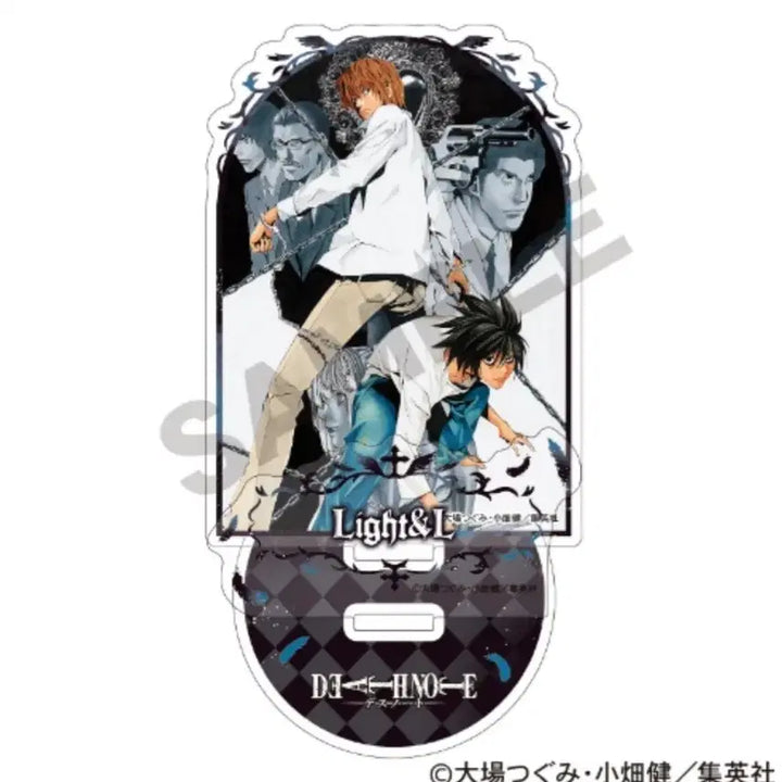 [BUNJANG] Death Note Light Yagami &amp; L Acrylic Stand / 데스노트 아크릴 스탠드 라이토 &amp;L