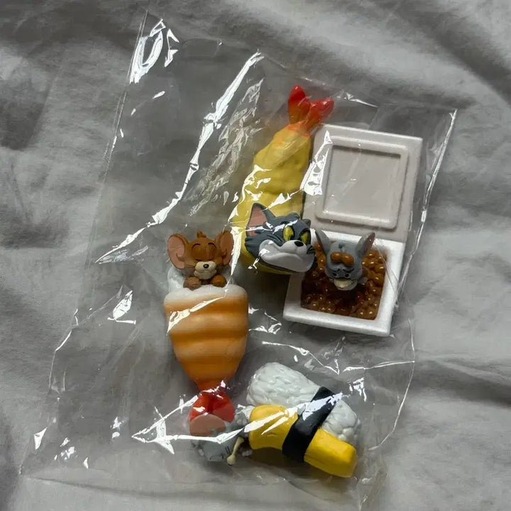 [BUNJANG] Tom and Jerry Sushi Figure Full Set / 톰과 제리 스시 피규어 풀셋판매