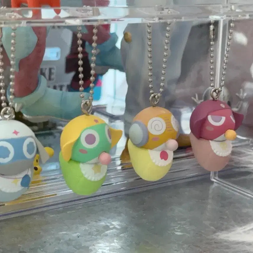 [BUNJANG] Keroro Gunsou Frog Baby Gacha Keychain Set / 개구리중사 케로로 아기가 되어버렸습미다 가챠 키링