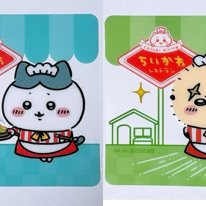 [BUNJANG] Chiikawa Restaurant Lakko Coaster / 치이카와 레스토랑 하치와레+랏코 코스터