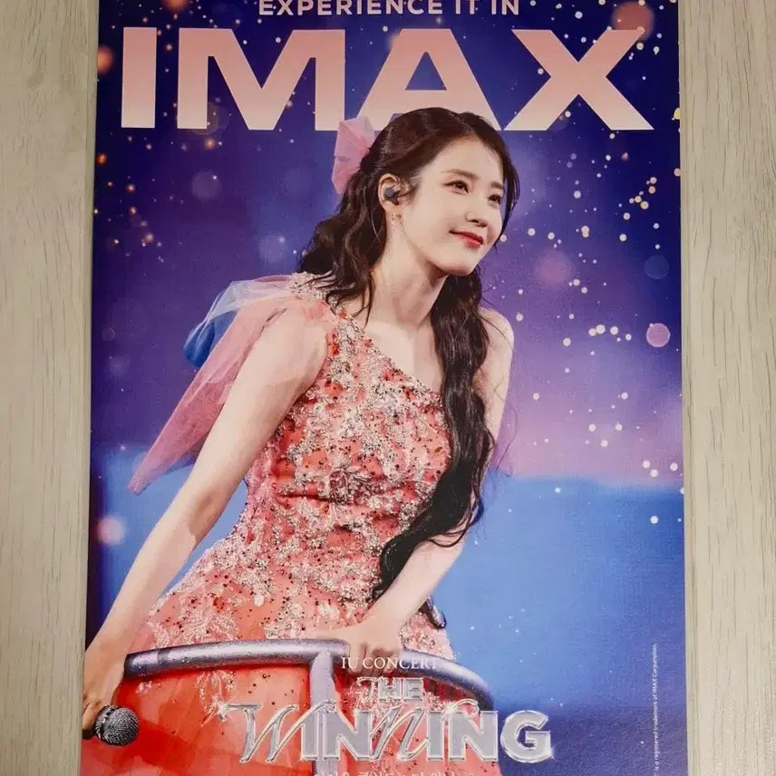 [BUNJANG] IU Concert: The Winning IMAX Poster (A3) / [아이유 콘서트: 더 위닝] IMAX 포스터(A3) 아이유 아이맥스 포스터