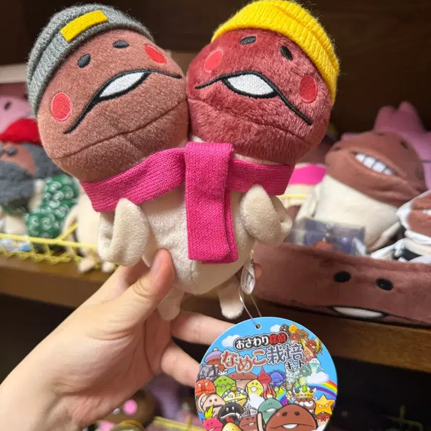 [BUNJANG] Japan Genuine Couple Nameko Figure / 일본정품]커플 나메코 인형
