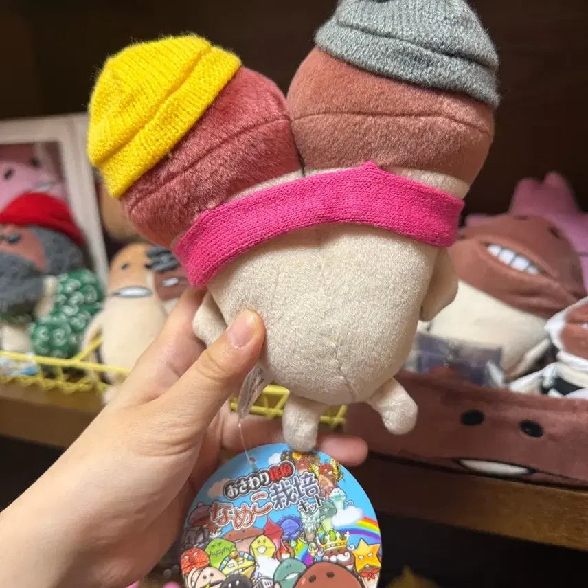 [BUNJANG] Japan Genuine Couple Nameko Figure / 일본정품]커플 나메코 인형