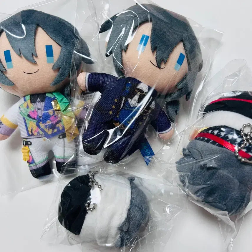 [BUNJANG] Ensemble Stars! Nikki Shiina Plush Doll Bundle Set / 앙스타 시이나 니키 누이구루미 인형 모찌 일괄