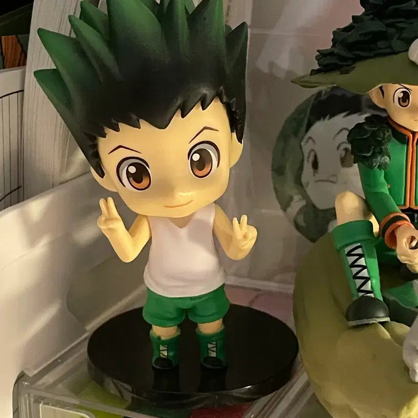 [BUNJANG] Hunter x Hunter Gon Freecss Unsealed Figure / (미개봉) 헌터 x 헌터 곤 프릭스 비공식 피규어