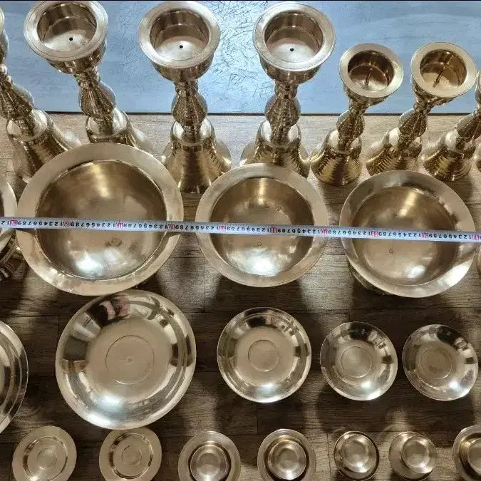 [BUNJANG] Brass Buddhist Ritual Items Set / 놋제품(불교용품)