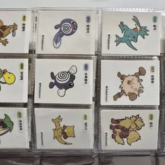 [BUNJANG] Pokemon Stickers Bundle Set / 포켓몬 띠부띠부씰 일괄