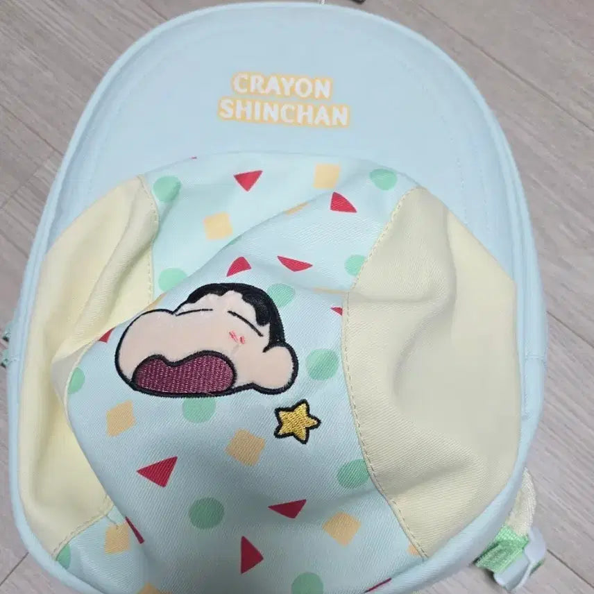 [BUNJANG] Crayon Shin-chan Light Blue Backpack / 짱구는못말려 백팩 라이트블루