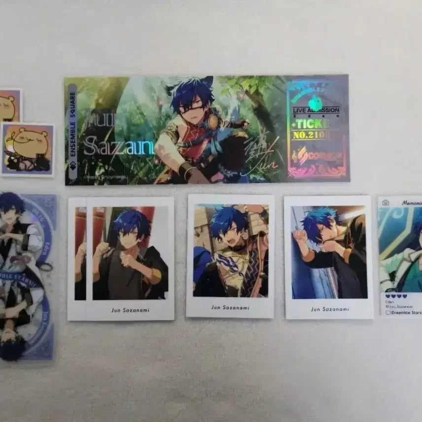 [BUNJANG] Ensemble Stars! Jun Sazanami Bundle Set / [일괄] 앙상블스타즈 사자나미 쥰