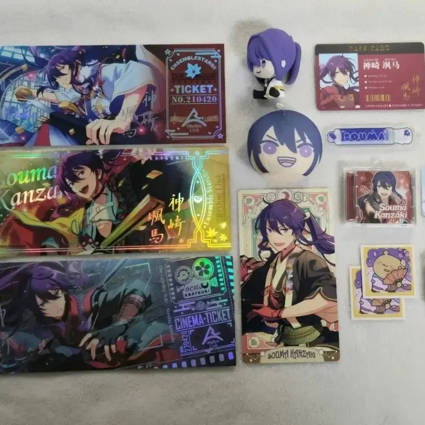 [BUNJANG] Ensemble Stars! Kanzaki Soma Bundle Set / [일괄] 앙상블스타즈 칸자키 소마