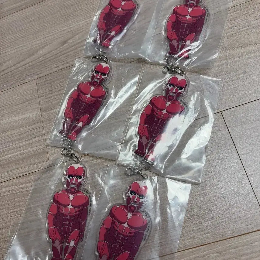 [BUNJANG] Attack on Titan Ichiban Kuji Large Acrylic Standee Bundle Set / 진격의거인 제일복권 대롱아크릴 초대형거인 일괄 팝니다