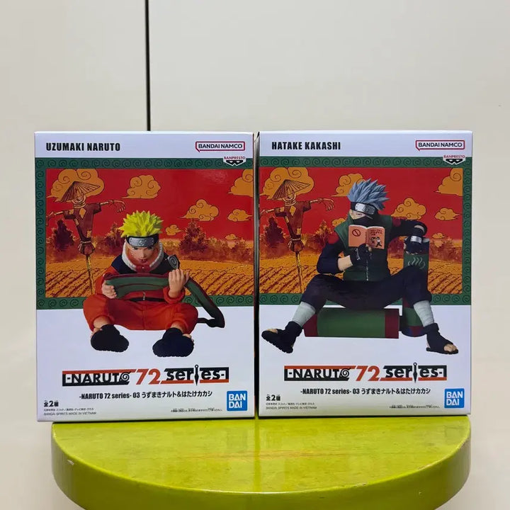 [BUNJANG] Naruto 72 Uzumaki Naruto &amp; Hatake Kakashi Figure Set / 나루토 72 우즈마키 나루토 &amp; 하타케 카카시 피규어 세트
