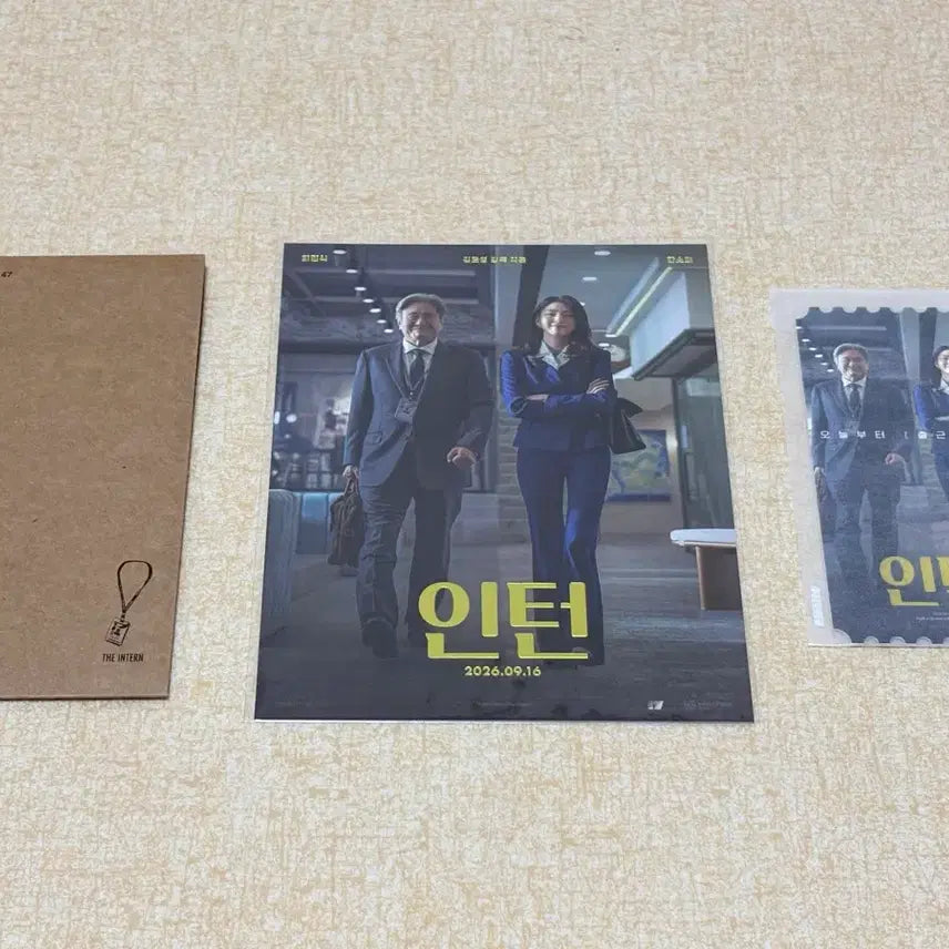 [BUNJANG] Intern Original Ticket Art Card / 인턴 오리지널 티켓 아트카드 TTT