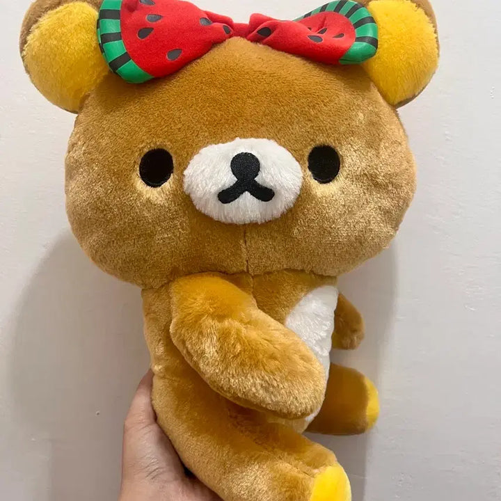 [BUNJANG] Watermelon Rilakkuma Plush / 수박 리락쿠마