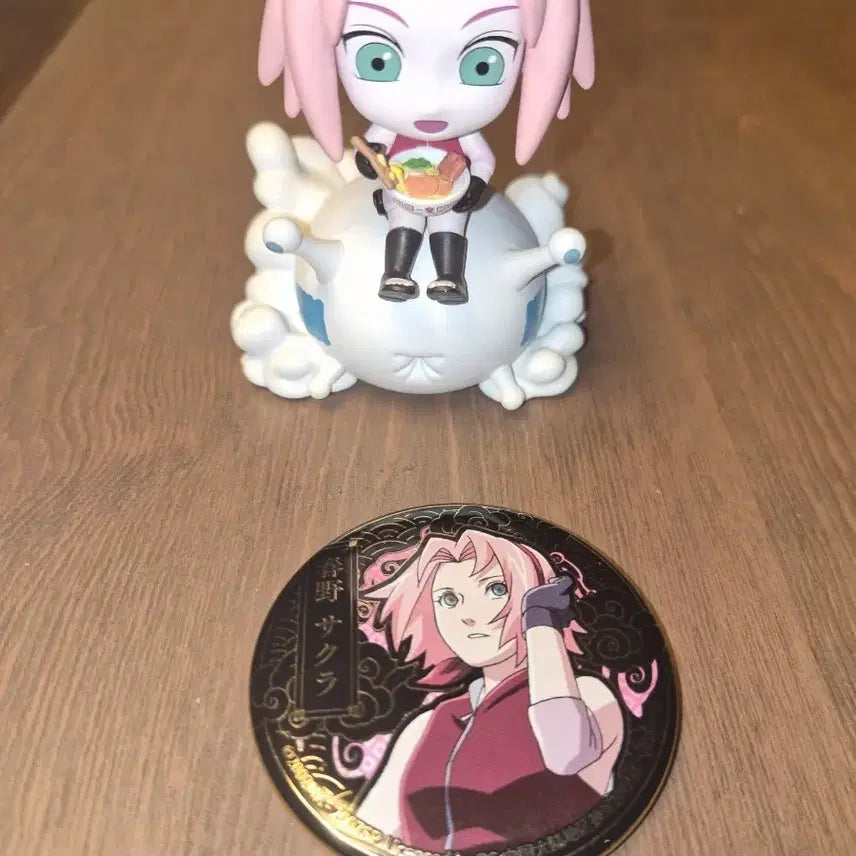 [BUNJANG] Naruto Sakura Badge / 나루토 사쿠라 뱃지+덤