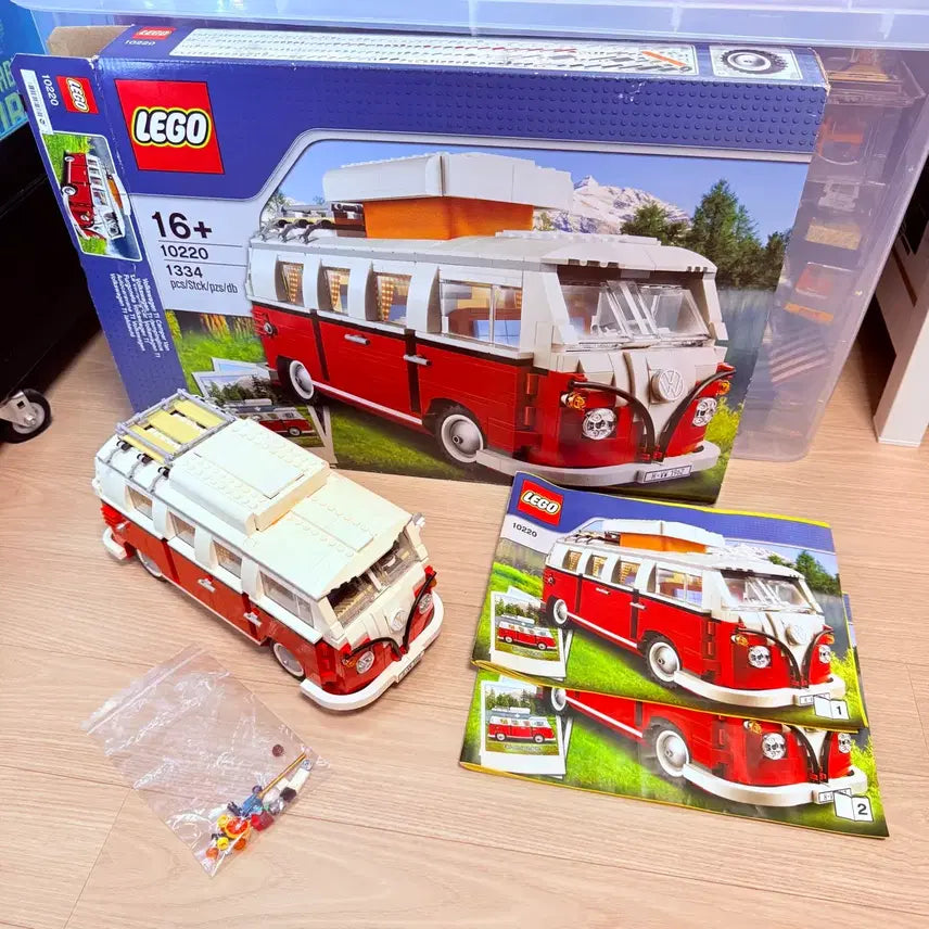 [BUNJANG] Lego Creator Volkswagen T1 Camper Van 10220 / 레고 10220 폭스바겐 캠퍼밴 테크닉 미피