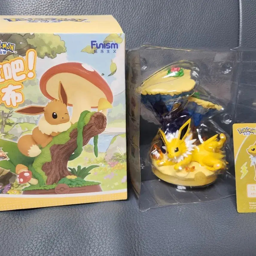 [BUNJANG] Funism Pokemon Eevee Evolutions Series 3 Jolteon Figure / 퍼니즘 포켓몬스터 이브이 진화시리즈 3탄 - 쥬피썬더