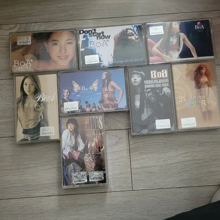 [BUNJANG] BoA Cassette Tape Bundle Set (8 Types) / 보아(BoA) 카세트 테이프 8종 일괄