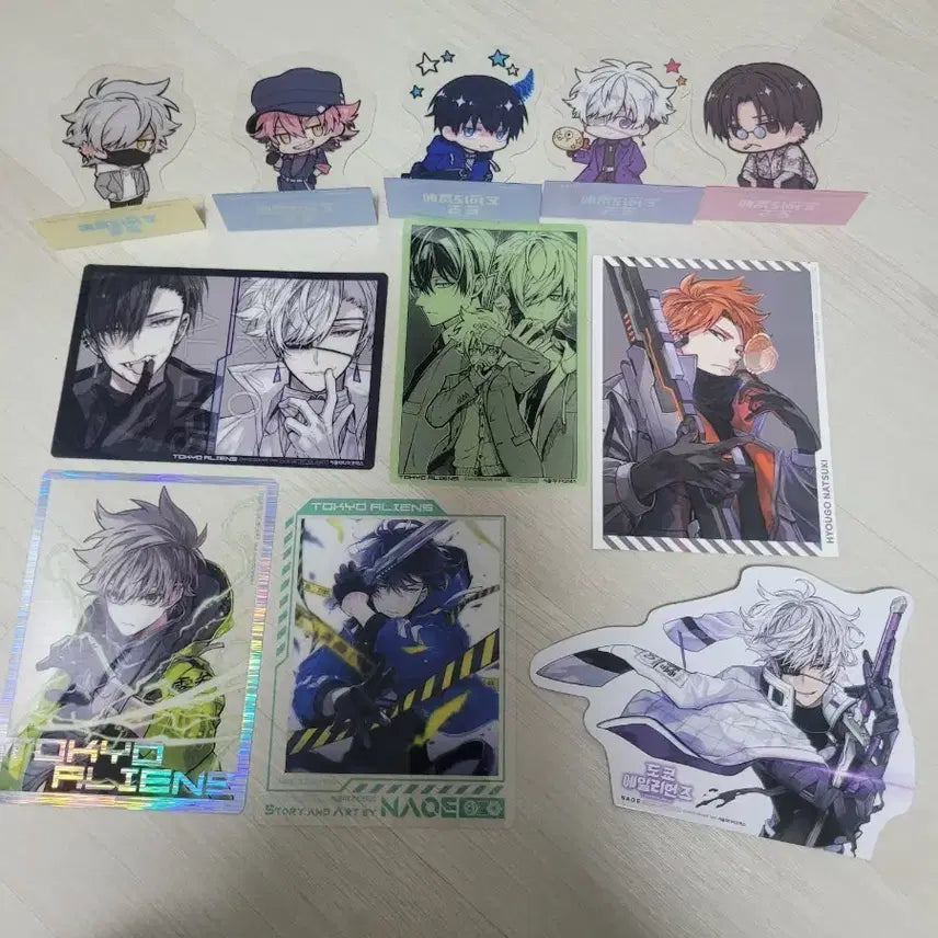 [BUNJANG] Tokyo Aliens Bundle Set / 도쿄 에일리언즈 특전 일괄