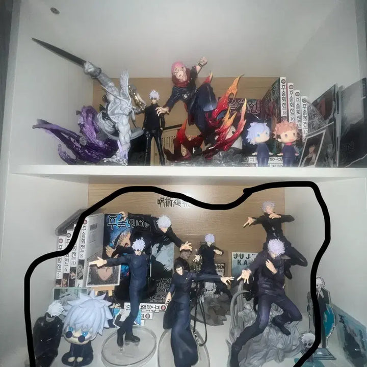 [BUNJANG] Gojo &amp; Geto "Jujutsu Kaisen" Figure Bundle Set / 고죠게토 피규어 일괄 15.9