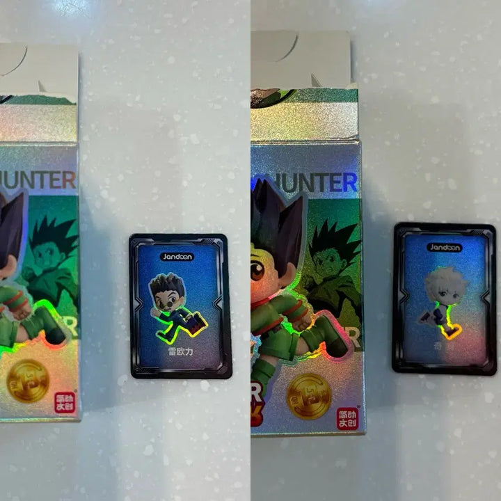 [BUNJANG] Hunter x Hunter Chrollo "Big Rice Ball" Monry Figure Running Killua + Leorio 2-Figure Set / 헌터헌터 빅 쌀알 몬리 피규어 러닝 키르아 + 레오리오 2종 일괄