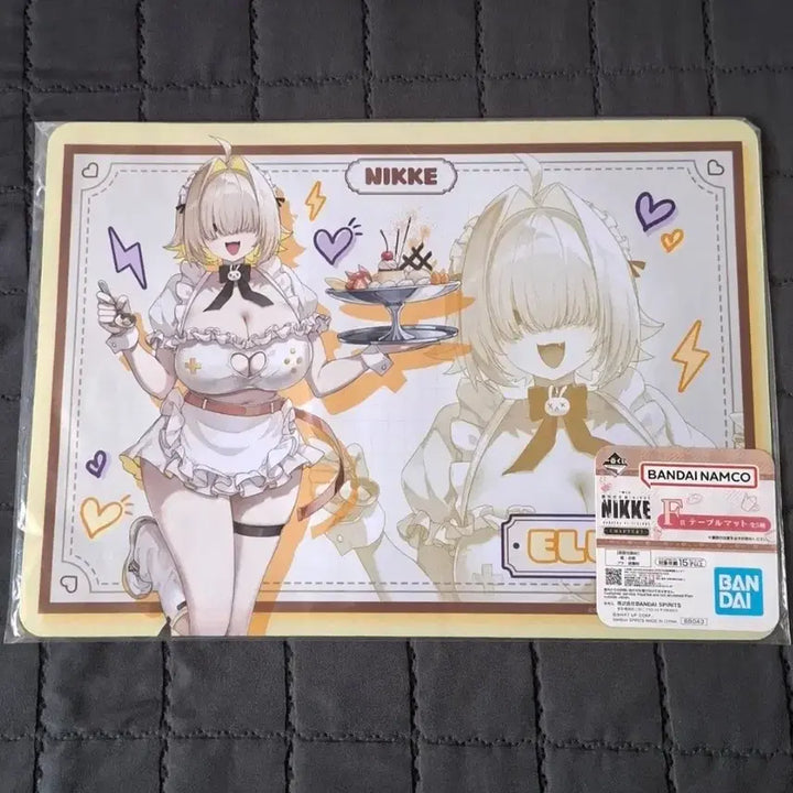 [BUNJANG] Nikke Desk Mat, Acrylic Stand, Keychain, and Clear File Bundle Set (Sealed) / 제일복권 니케 굿즈 일괄