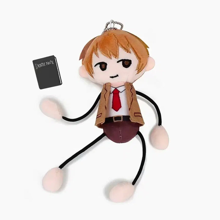 [BUNJANG] Death Note L &amp; Light Dangling Plush Keychain Set / 데스노트 L, 라이토 대롱대롱 인형 키링