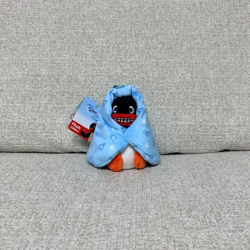 [BUNJANG] Pingu Patient Keyring Plush 10cm Bag Charm / 정품 핑구 환자 키링 인형 10cm 가방고리